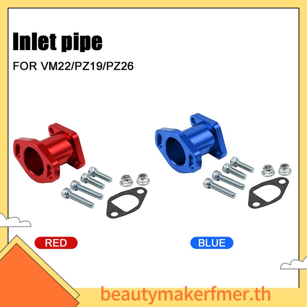 BUMKFMCNC Intake Manifold คาร์บูเรเตอร์อะแดปเตอร์เครื่องยนต์สําหรับ VM22 PZ19 PZ26 Carb