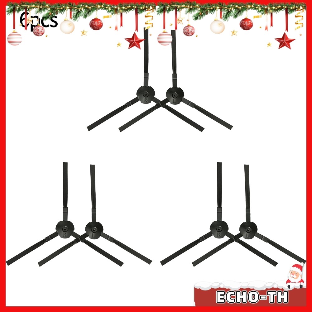 ECHO6pcs แปรงด้านข้างสําหรับสําหรับ Mister Robot รุ่นสําหรับ Hybrid, สําหรับ Hybrid Mapping