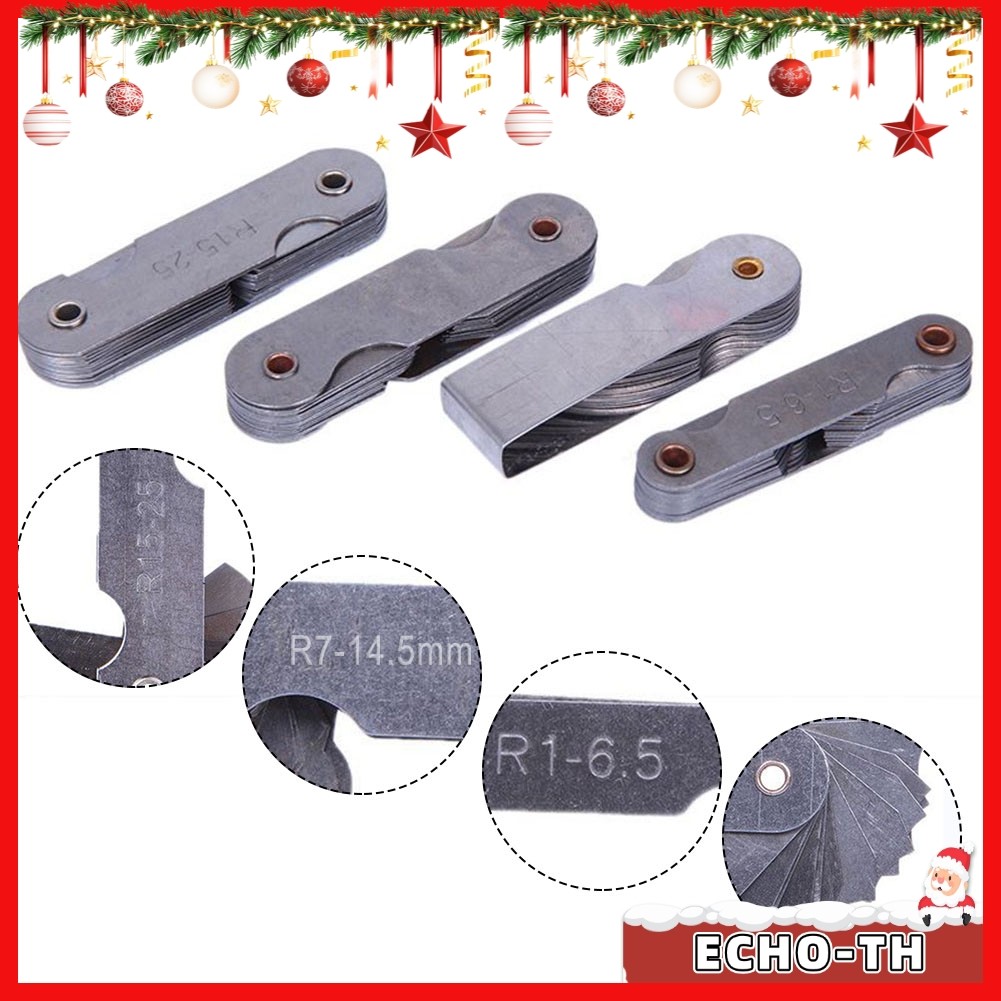 ECHOแม่แบบRadius R gauge Radius gauge เครื่องวัดเนื้อจาน เครื่องมือวัด