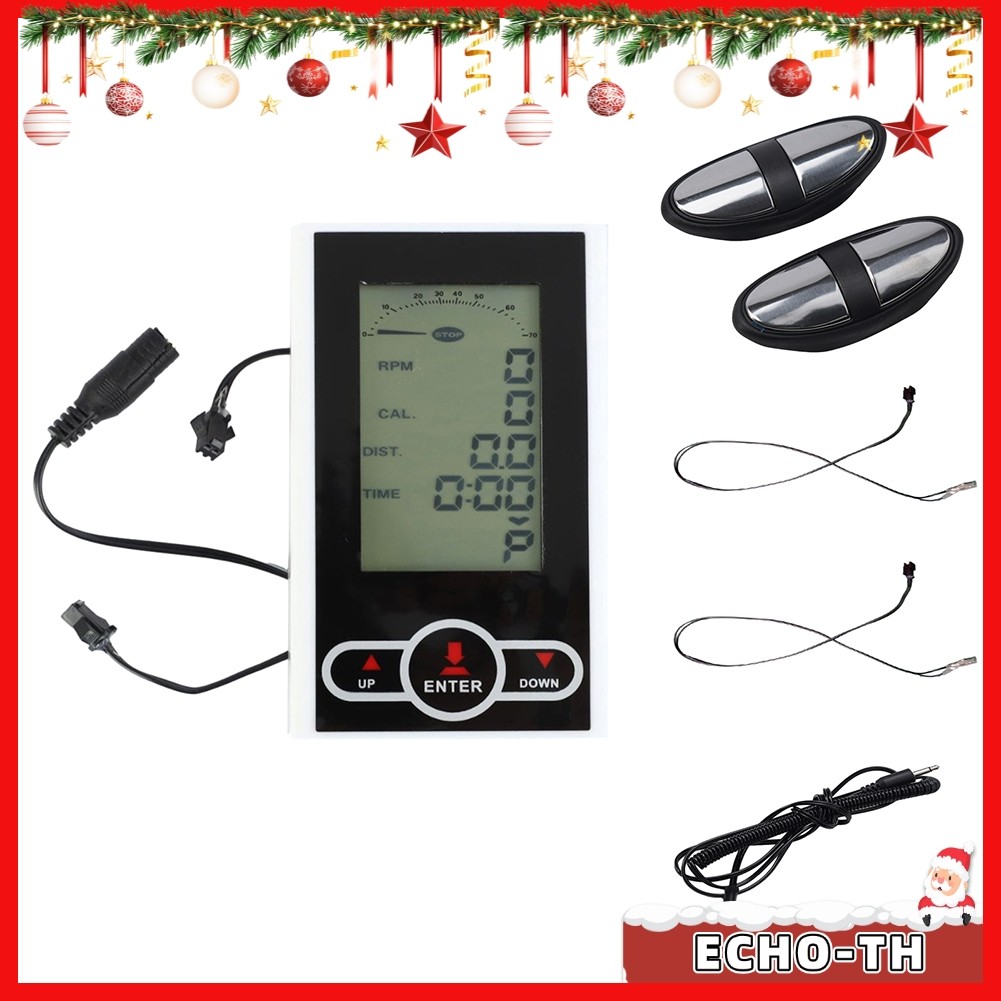 ECHOExercise Bike Monitor Speedometer เครื่องเขียน Bike Elliptical Trainer Display