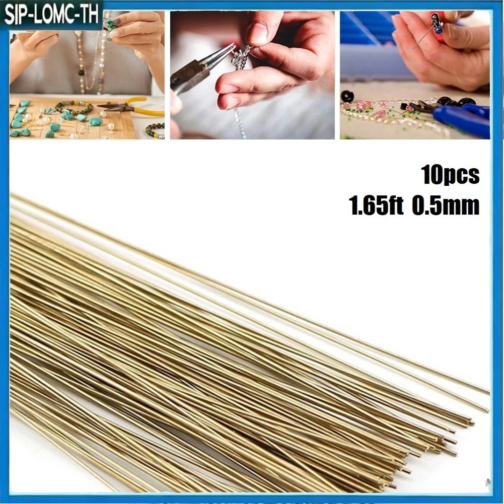 热销家 1.64ft แท่งเชื่อมสีเงินทองลวดบัดกรีแท่งสําหรับการซ่อมเครื่องประดับ