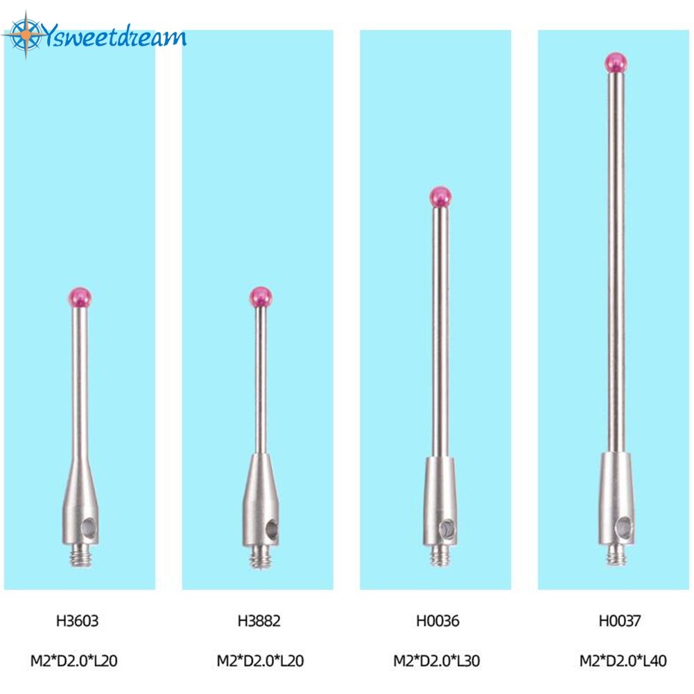 [SWTDRM] 1 ชิ้น M2 Touch Probe CMM Probe สําหรับเคล็ดลับ CMM Stylus Ball Gauge Head สําหรับ 3D