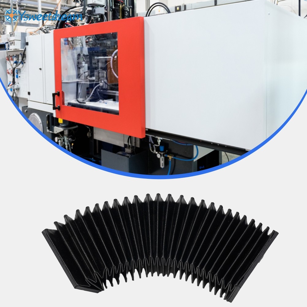 [SWTDRM] HGR20 Bellows รางนําเชิงเส้น CNC ฝาครอบผ้ายืดความยาว