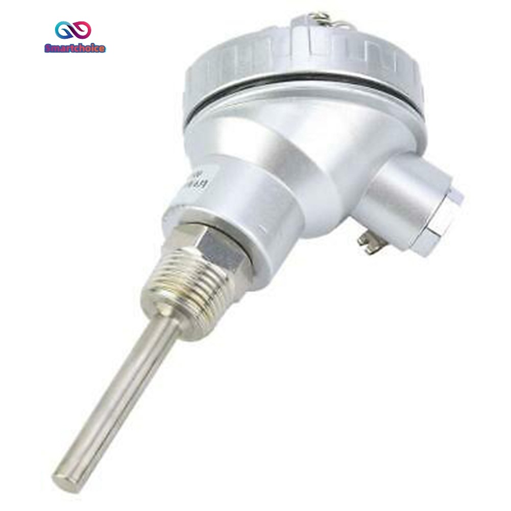 RTD PT100 Temperature Sensor Probe 1/2 "หัวขั้วเทอร์โมคัปเปิลเกลียว
