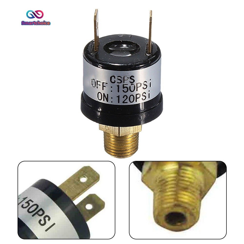 70-100PSI/170-200PSI เครื่องอัดอากาศสวิทช์ควบคุมความดันวาล์ว Heavy Duty