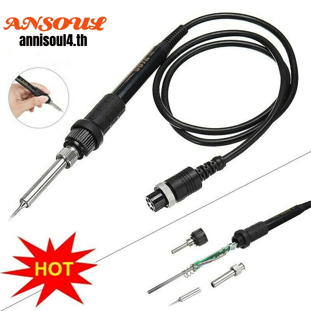 ⚡ANSL⚡907A หัวแร้งสําหรับ 936 8786D 853D 737D 8552D + สถานีบัดกรี