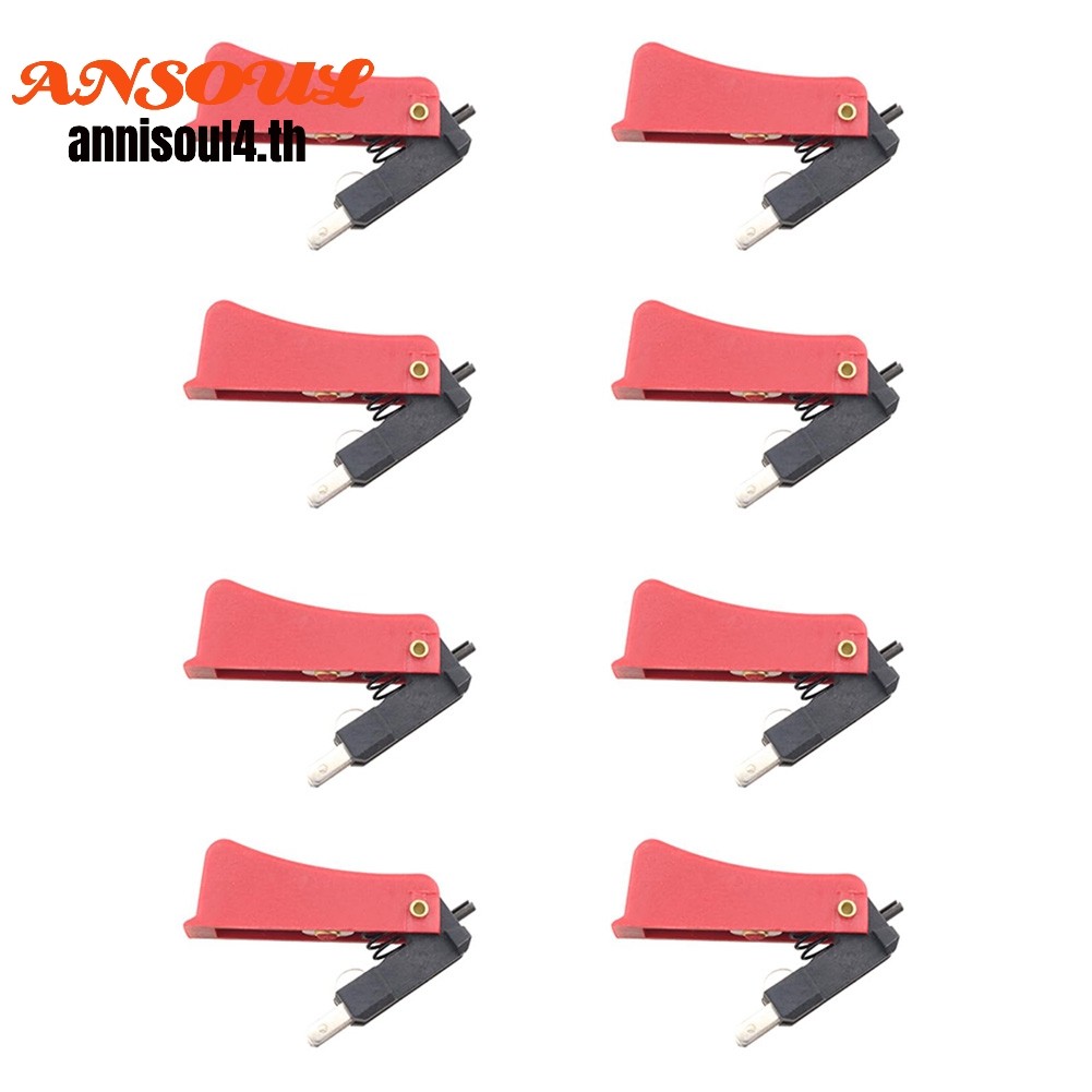 ⚡ANSL⚡8PCS Trigger Switch ไฟฉายเชื่อมสวิตช์ทริกเกอร์สําหรับไฟฉายเชื่อม MIG สําหรับ 15AK
