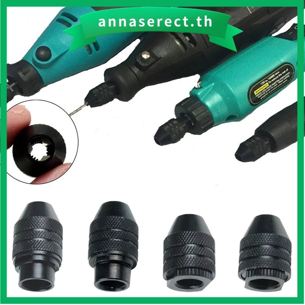 ARNAE0.3-3.4 มม.Mini Multi Chuck Keyless Quick Change Three-Jaw เจาะ Chuck M7 M8x0.75