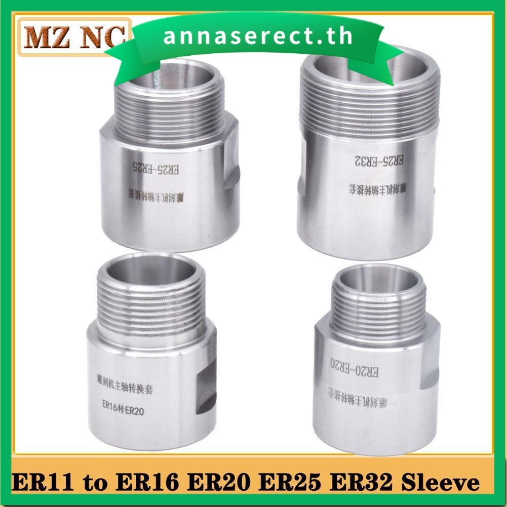 อะแดปเตอร์ AdeThread Er11 Er16 Er20 Er25 Er32 Collet Spindle Chuck สําหรับมอเตอร์โรเตอร์