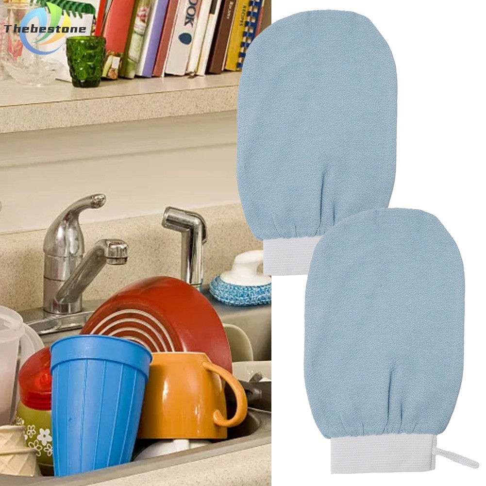 [THEBEST] 1/2 ชิ้น Moroccan Shower Hammam Hamam Exfoliating Glove/Mitt Bath Scrub
