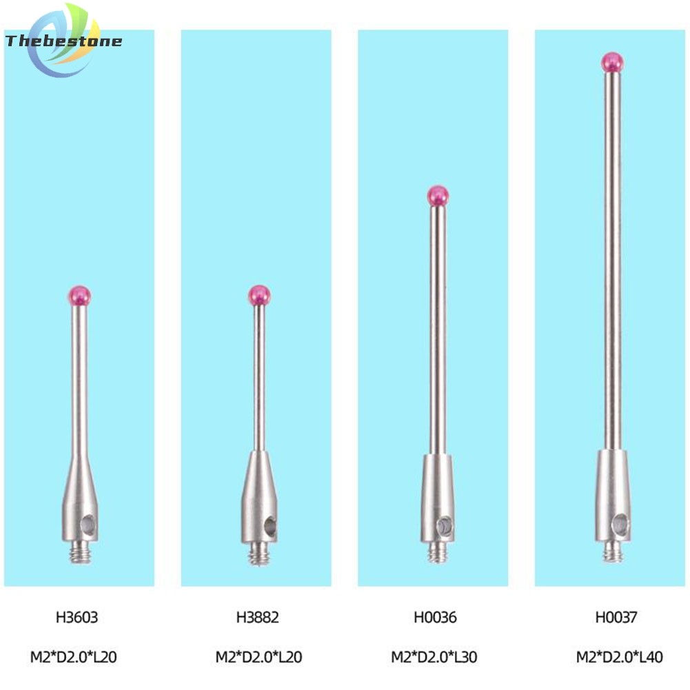[THEBEST] 1 ชิ้น M2 Touch Probe CMM Probe สําหรับเคล็ดลับ CMM Stylus Ball Gauge Head สําหรับ 3D