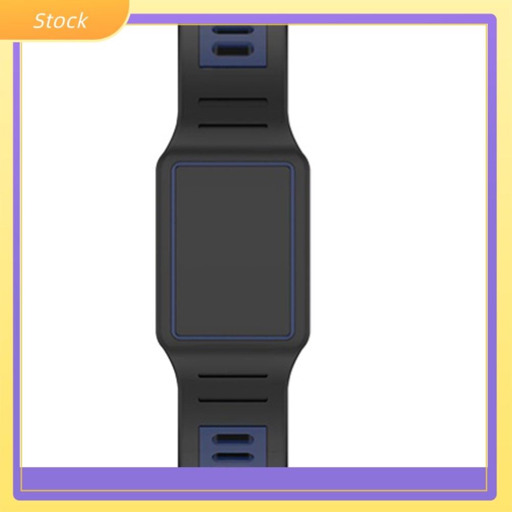 สายรัดข้อมือซิลิโคนสําหรับเล่นกีฬานุ่มสบายสําหรับสาย Amazfit Helio-Strap Band