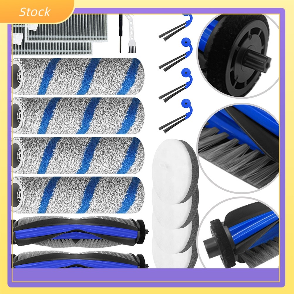 สําหรับ Ecovacs สําหรับ Deebot X11 OmniCyclone อุปกรณ์เสริม Kit - 20 เครื่องมือทําความสะอาด