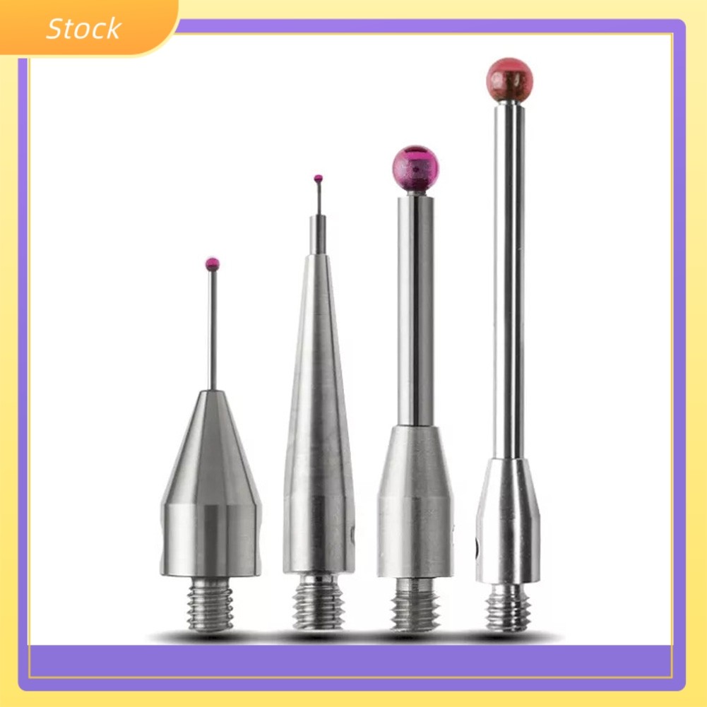 CMM Touch Probe สําหรับ M3 Thread Shank Ball Tip ก้านคาร์ไบด์ CMM Stylus