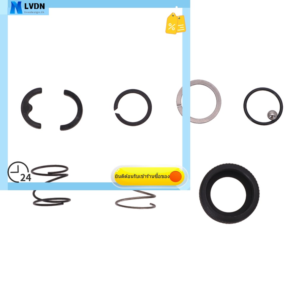 [LVDN] N864734 ลูกเหล็กสปริงปลอกคอสําหรับไดรเวอร์กระแทก DCF850 DCF850B ไร้สาย