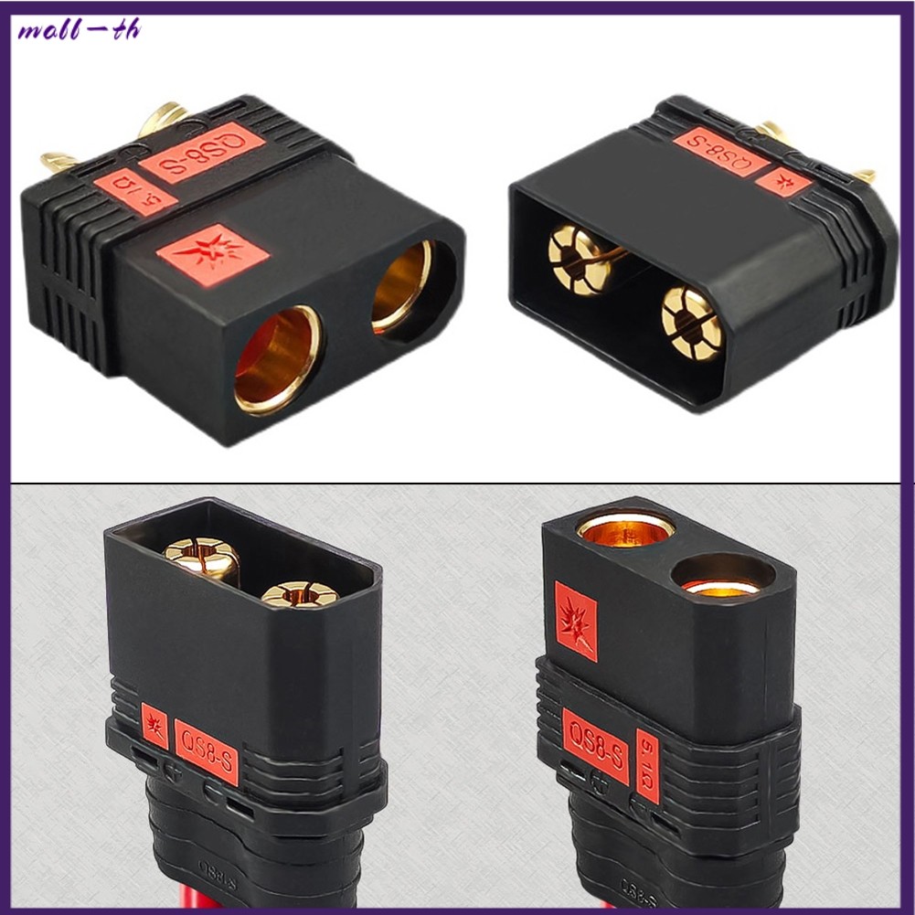 ⭐ การลดราคาครั้งใหญ่⭐QS8-S ชาย/หญิงแบตเตอรี่ Anti-Static Connector เครื่องมือไฟฟ้าอะไหล่