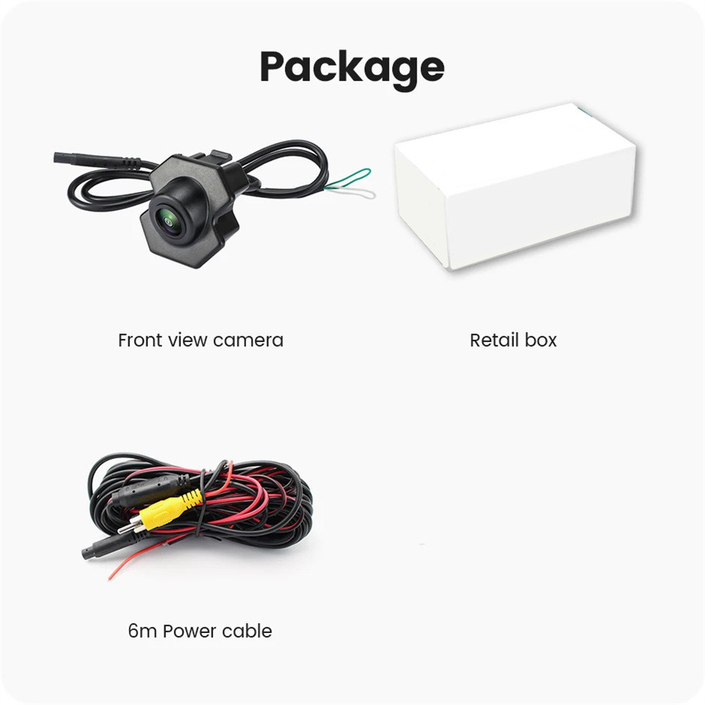 170° กล้องมองหลังหน้า AHD 720P สําหรับ Chevrolet Cruze