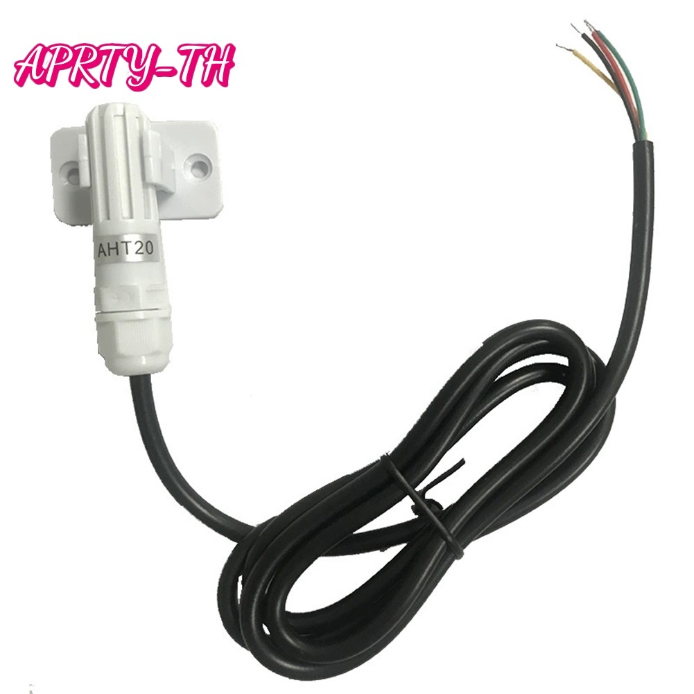 APRTY AHT20 โมดูลเซ็นเซอร์อุณหภูมิและความชื้น I2C Probe พร้อมสายไฟ