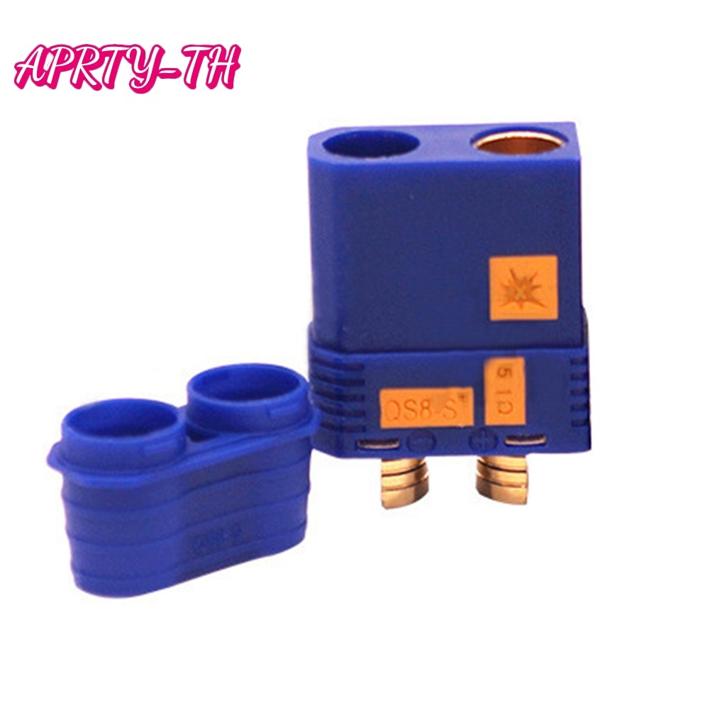 APRTY QS8-S+ ขั้วต่อแบตเตอรี่ ขั้วต่อป้องกันไฟฟ้าสถิตย์ พลังงานขนาดใหญ่