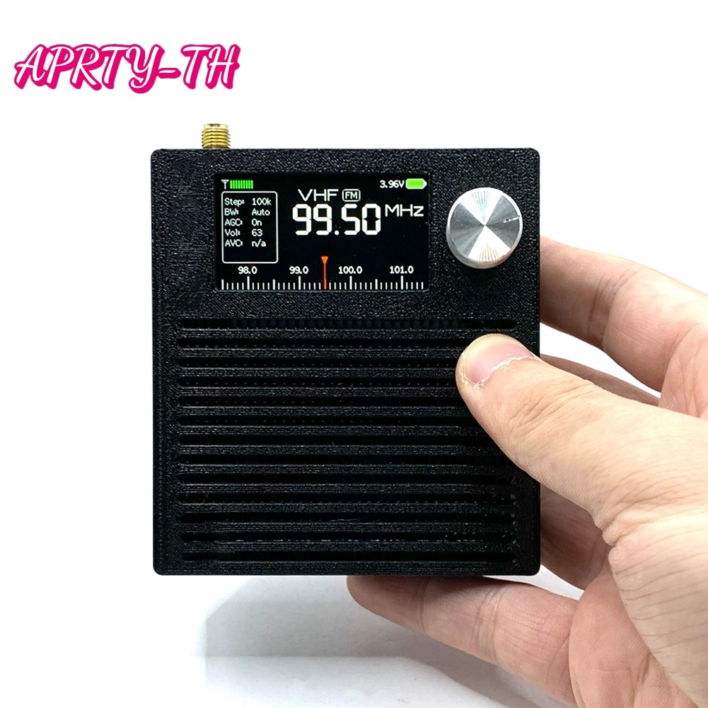 APRTY สําหรับ ATS สําหรับ MINI SI4732 สําหรับตัวรับสัญญาณวิทยุ DSP3000mah หูฟังวงจร Plus รุ่น