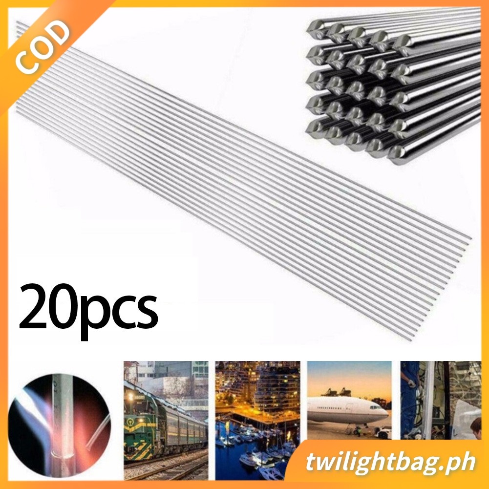 20 ชิ้น 1.6 มิลลิเมตร ER316L ก้านเชื่อม TIG สแตนเลส 330 มิลลิเมตรยาว