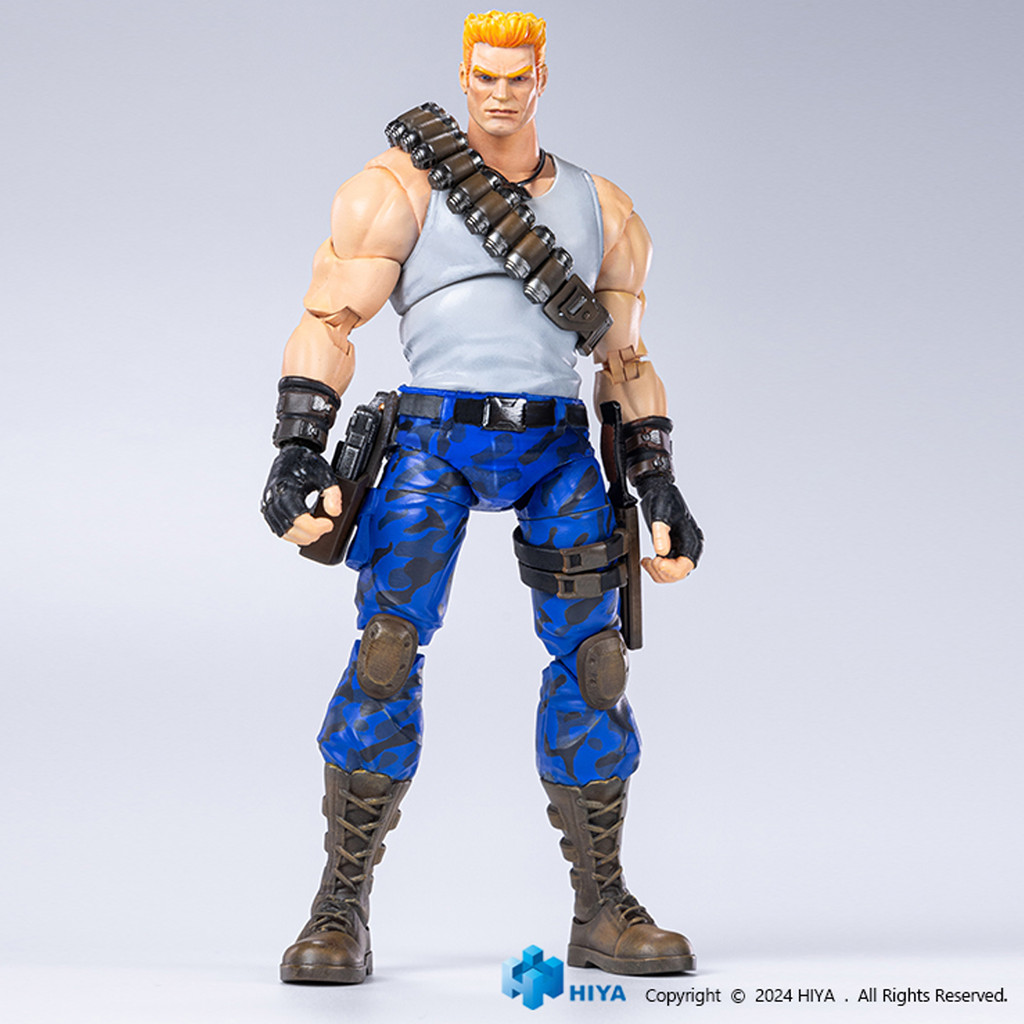HIPLAY HIYA Contra: Operation Galuga Bill Rizer/Lance Bean ประณีต Basic Series 1/12 Action Figure
