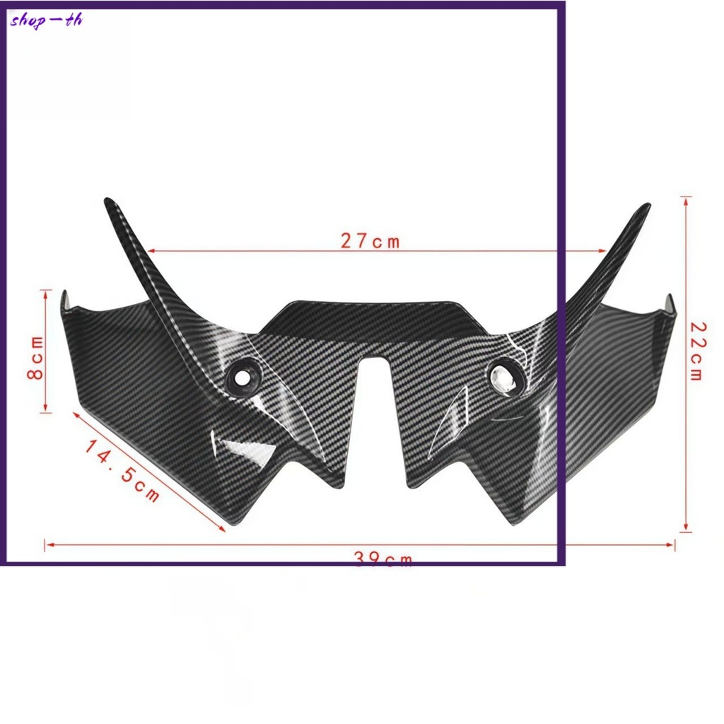 [ใหม่]ชิ้นส่วนรถจักรยานยนต์ สําหรับ Z650 ขอบปากล่าง แฟริ่งตัวเบี่ยงเบน