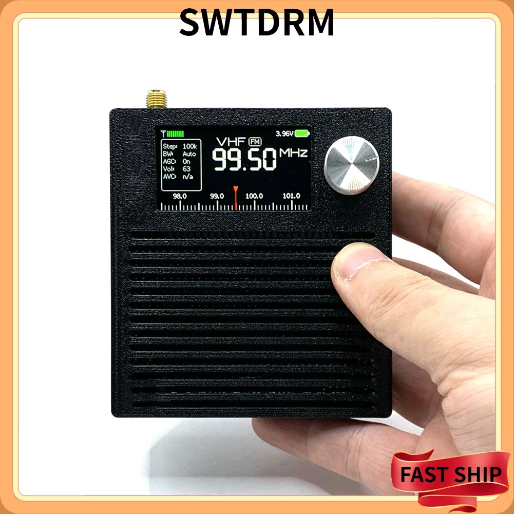 [SWTDRM] สําหรับ ATS สําหรับ MINI SI4732 สําหรับตัวรับสัญญาณวิทยุ DSP3000mah วงจรหูฟังรุ่น Plus