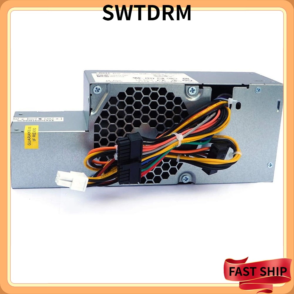 [SWTDRM] แหล่งจ่ายไฟ 235W สําหรับ Dell สําหรับ Optiplex 760 780 960 980 SFF PW116 R224M H235P-00