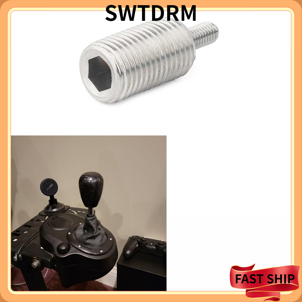 [SWTDRM] สําหรับ LOGITECH G25 G27 G29 G920 Gear Shifter Adapter สแตนเลสเกลียว