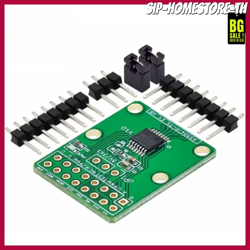 คลังสินค้าพร้อมAS5047P Encoder โมดูลสําหรับ SPI ABI สําหรับ PWM อะแดปเตอร์การ์ดการประเมินชุด 3.3V