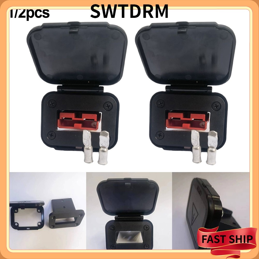 [SWTDRM] สําหรับ 50A สําหรับ Anderson Connector Flush Mount Bracket แผงสําหรับ Caravan