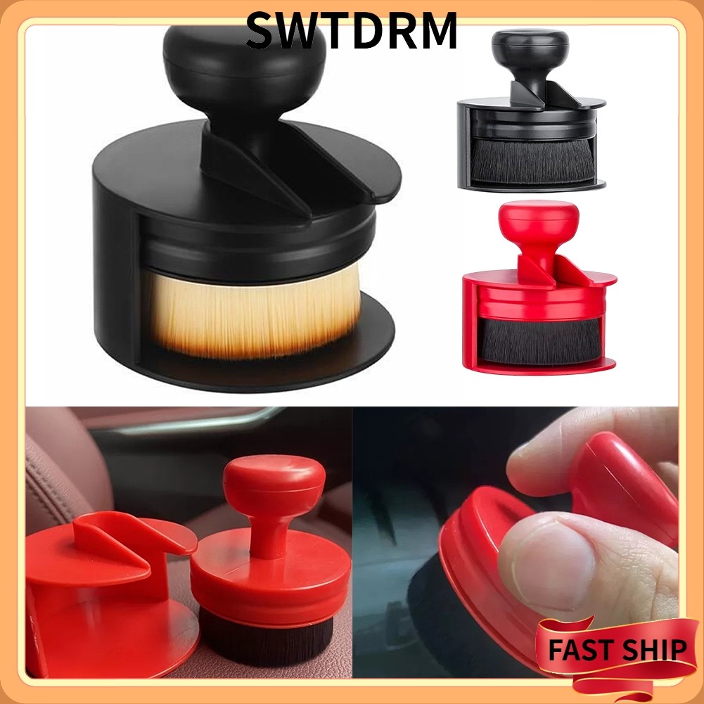 [SWTDRM] Car Tyre Shine Applicator Tyre Shine Brush พร้อมขาตั้งสําหรับน้ํายาทําความสะอาดรายละเอียดอั