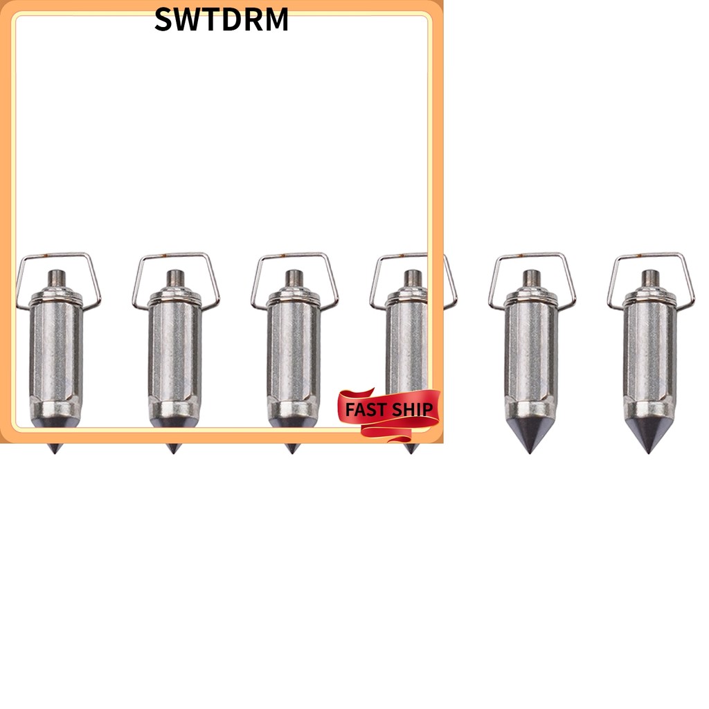 [SWTDRM] เข็มลูกลอยคาร์บูเรเตอร์ 6x สําหรับ CB750 YZF600 CBX EX500 ZX600 VF500 Carb