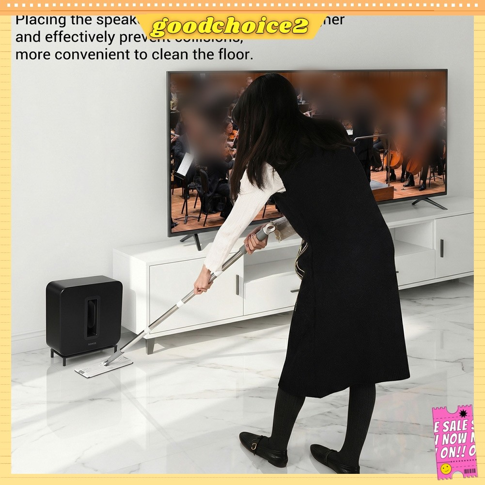 [Goodchoice] ขาตั้งโลหะสําหรับ Sonos Sub4/3/2 Secure ที่วางมั่นคงสําหรับคุณภาพเสียงที่ได้รับการปรับป