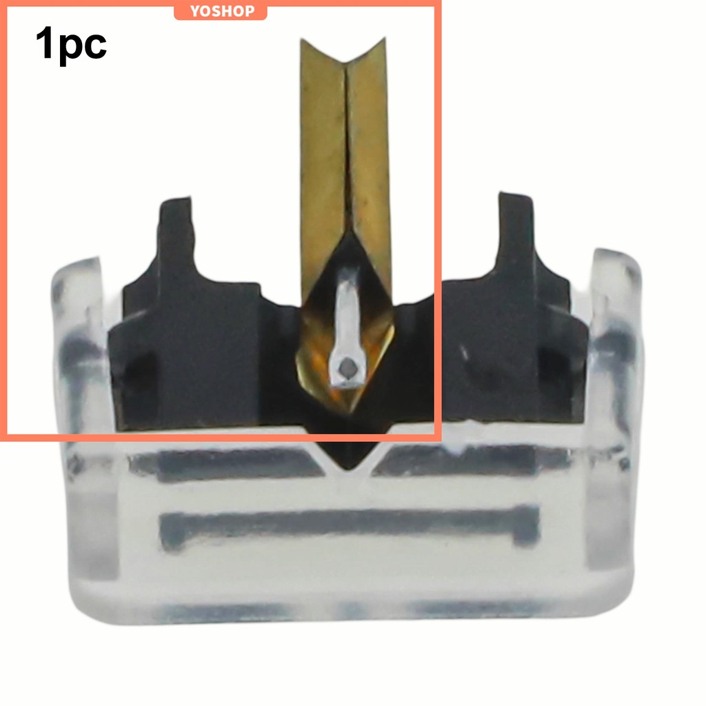 เครื่องเล่นแผ่นเสียงเข็มเปลี่ยนแผ่นเสียงสไตลัสสําหรับ Shure M44G M44-7 M55E
