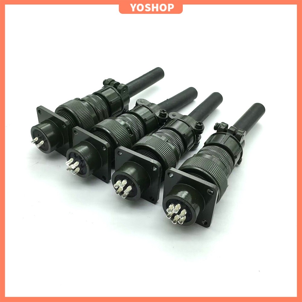 2-pin 3 pin 4-pin 5-pin 6-pin 7 pin มาตรฐานการบิน MS3106A 14S MIL-DTL-5015