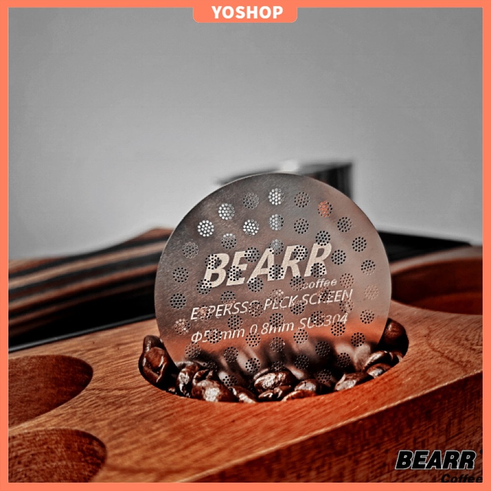 Espresso Puck Screen 0.8MM Coffee Filter Screen 51 53 58mmfor Portafilter Basket