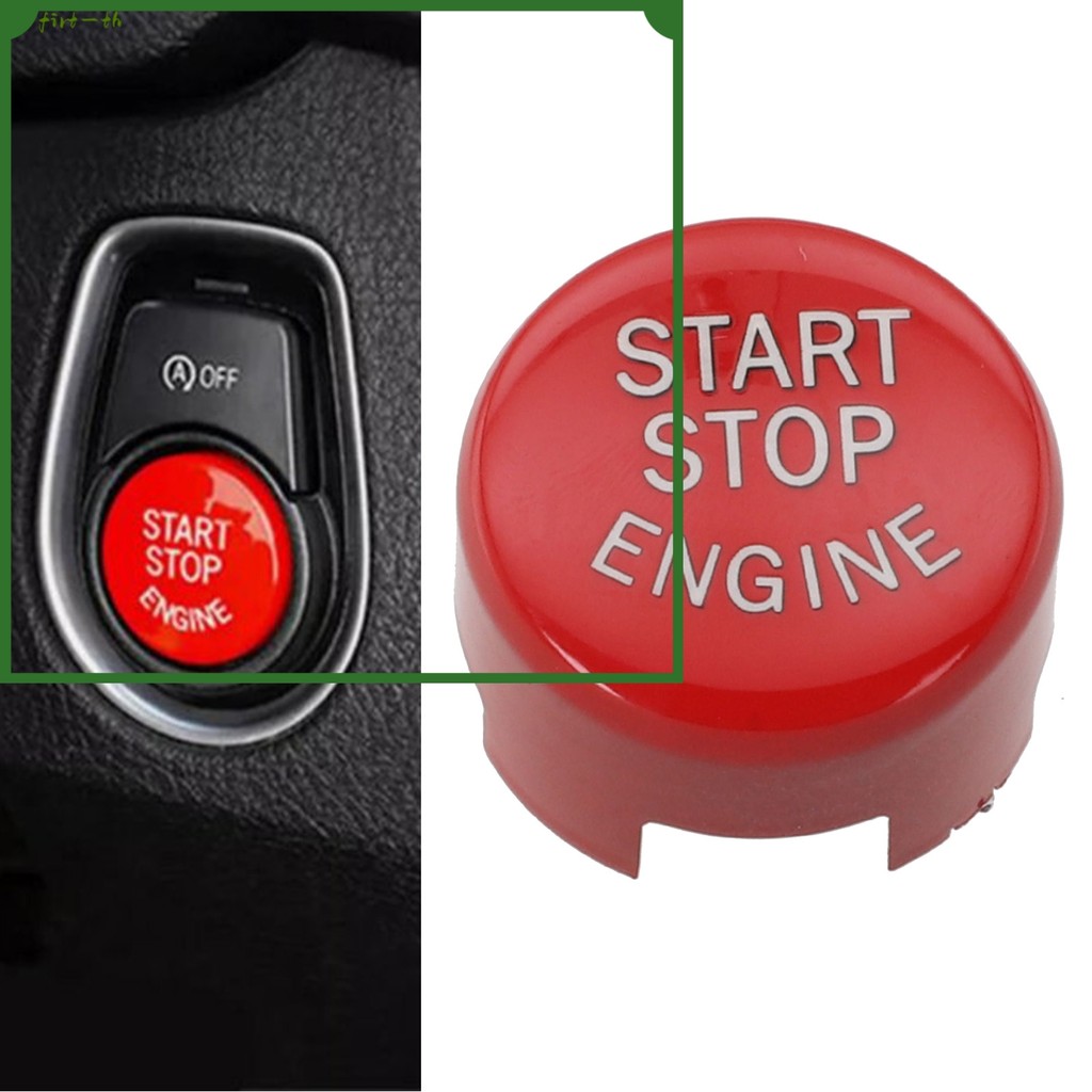 เปลี่ยนปุ่มสตาร์ทปุ่มกดสีแดงระดับพรีเมียมสําหรับ BMW สําหรับ F10 F20 F30 F Series