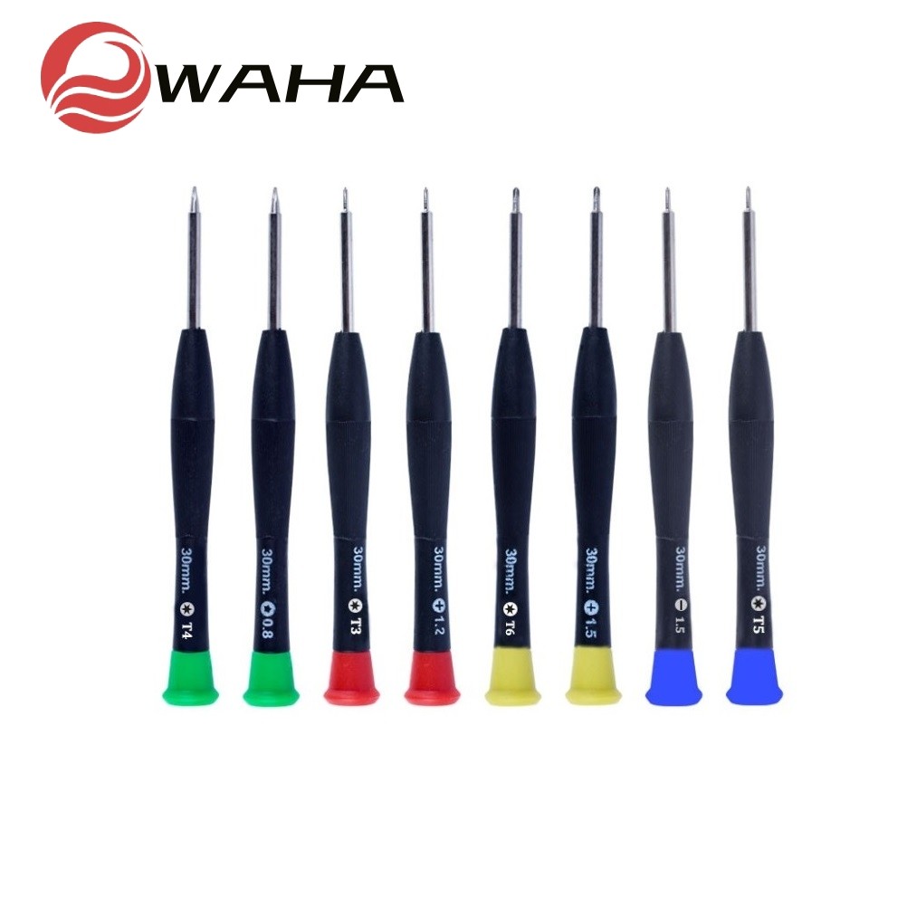 8 ชิ้น Precision Torx Cross ไขควงชุดซ่อมเครื่องมือ T3 T4 T5 PH000 SL1.5