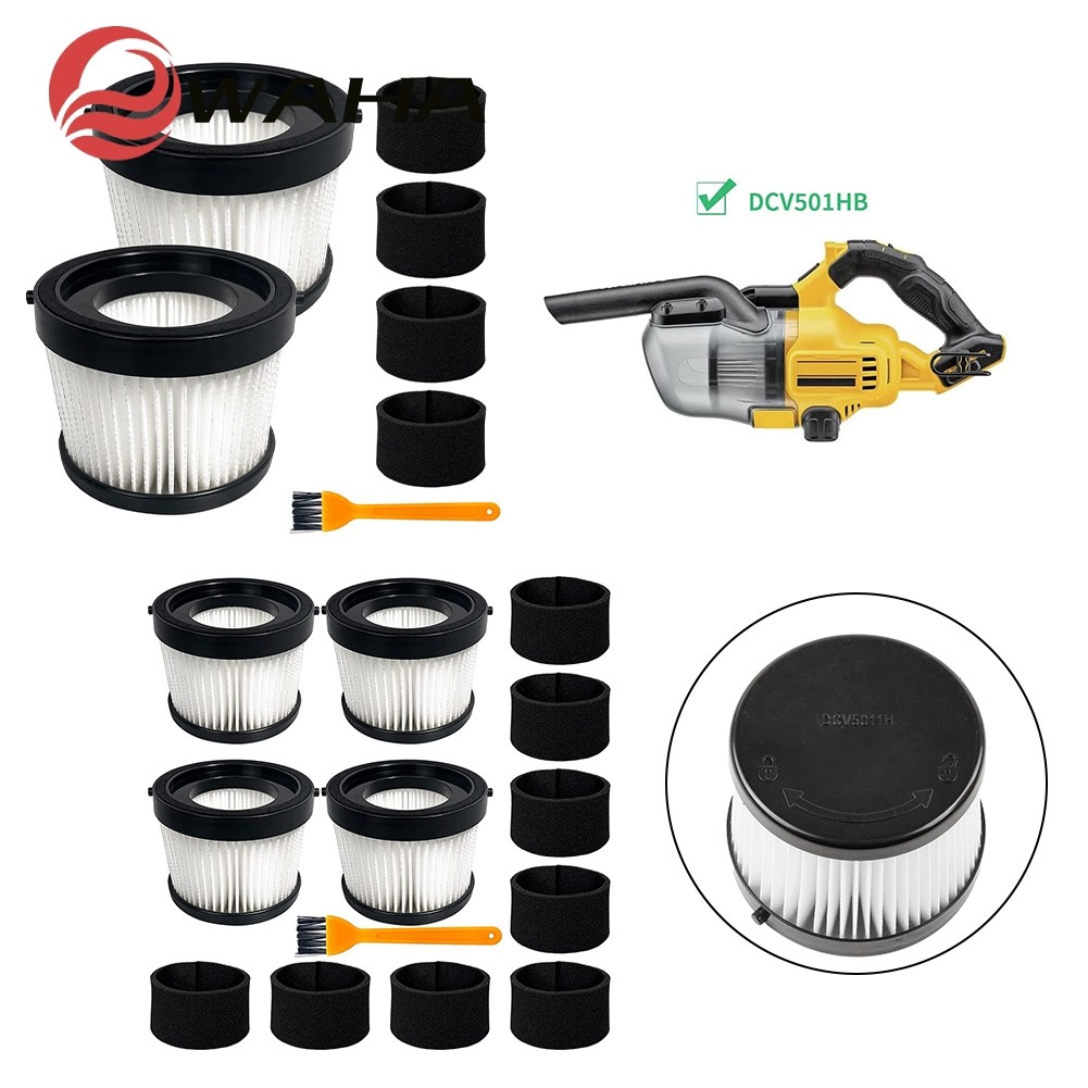 DCV5011H สําหรับ DCV501HB เครื่องดูดฝุ่นมือถือไร้สาย 4 ตัวกรองแขนโฟม