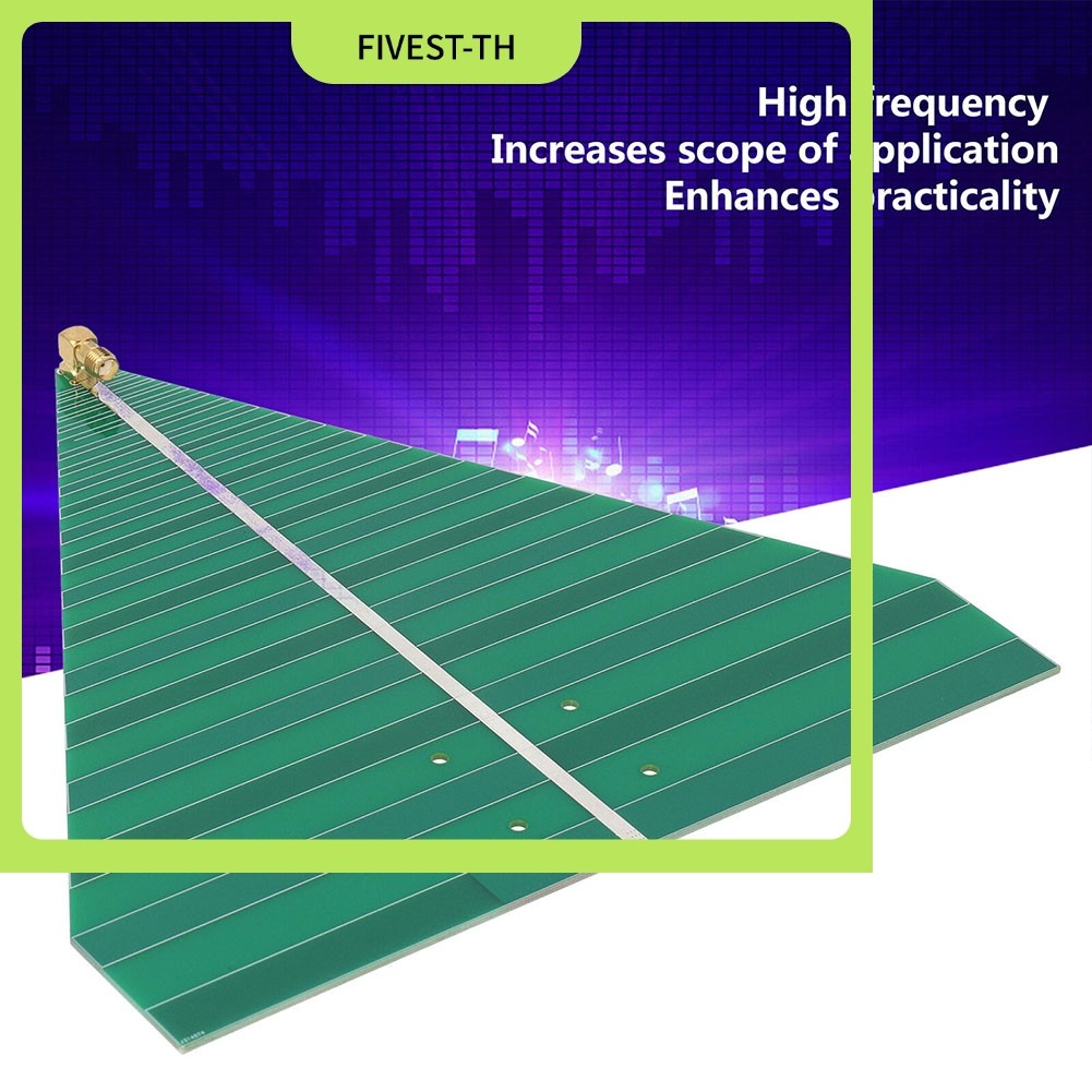 ⭐ฟิเวนสตาร์⭐Log Periodic Antenna UWB 600‐6000MHz สําหรับพิมพ์แบนด์กว้างเป็นพิเศษ