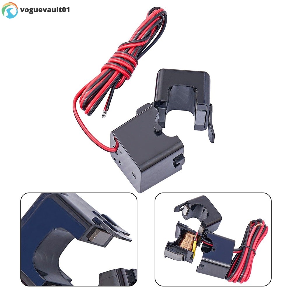 [VOGE] 1 ชิ้นขนาดเล็กแยก Ferrite Core Clamp เซ็นเซอร์ปัจจุบัน Current Transformer Clamp