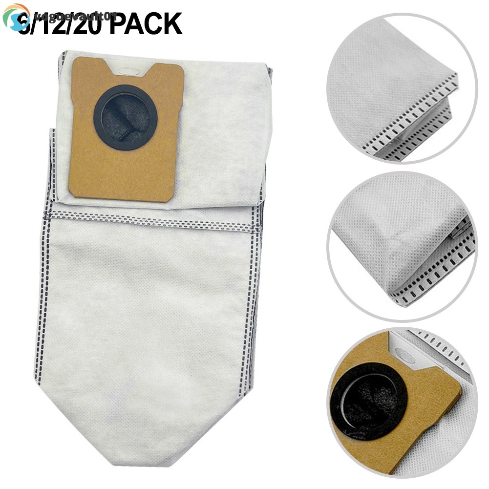 [VOGE] 3.3L กระเป๋าความจุขนาดใหญ่สําหรับ eufy C10 / C20 สําหรับเครื่องดูดฝุ่น Omni