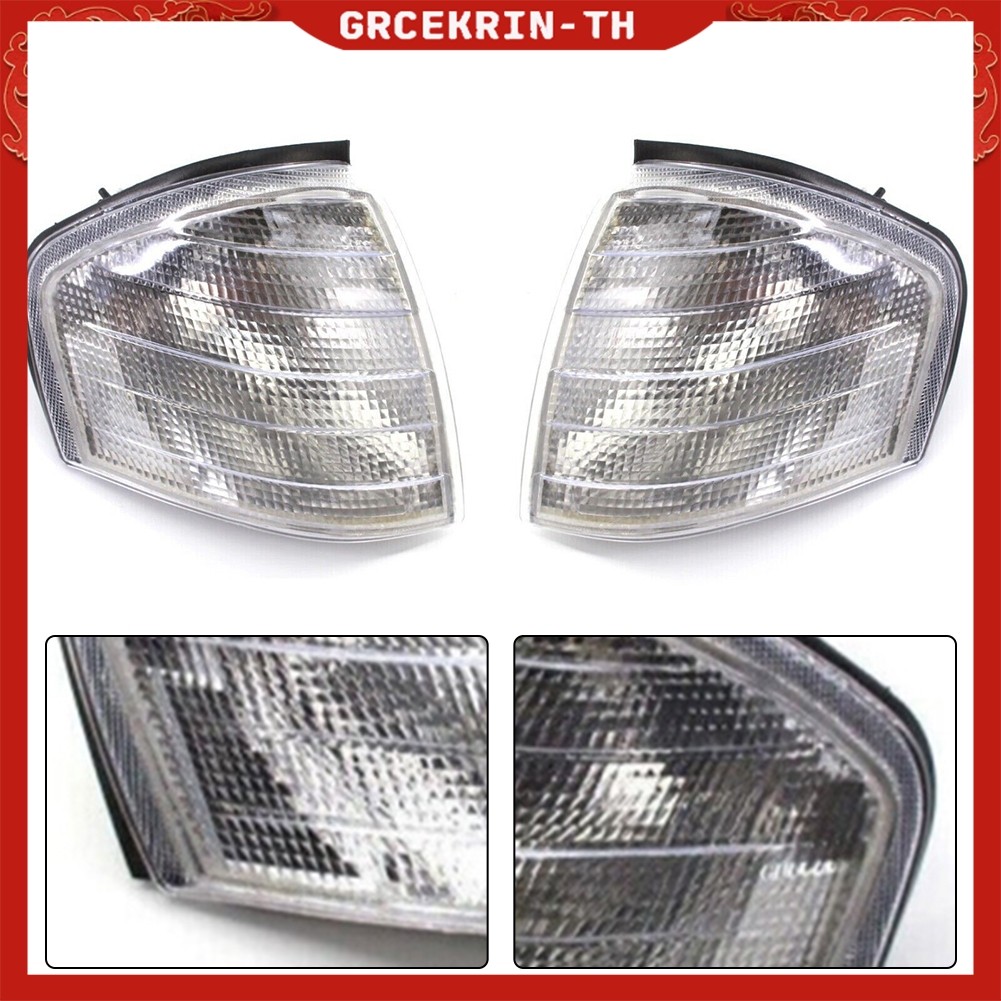 ไฟมุมด้านหน้าไฟเลี้ยวไฟสัญญาณสําหรับ 1993-2000 สําหรับ Benz C Class W202