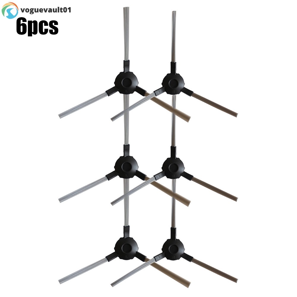 [VOGE] แปรงด้านข้าง 6 ชิ้นสําหรับ i380, สําหรับ i30,H38, i70,i780,i980,H78,H58 เครื่องดูดฝุ่นหุ่นยนต