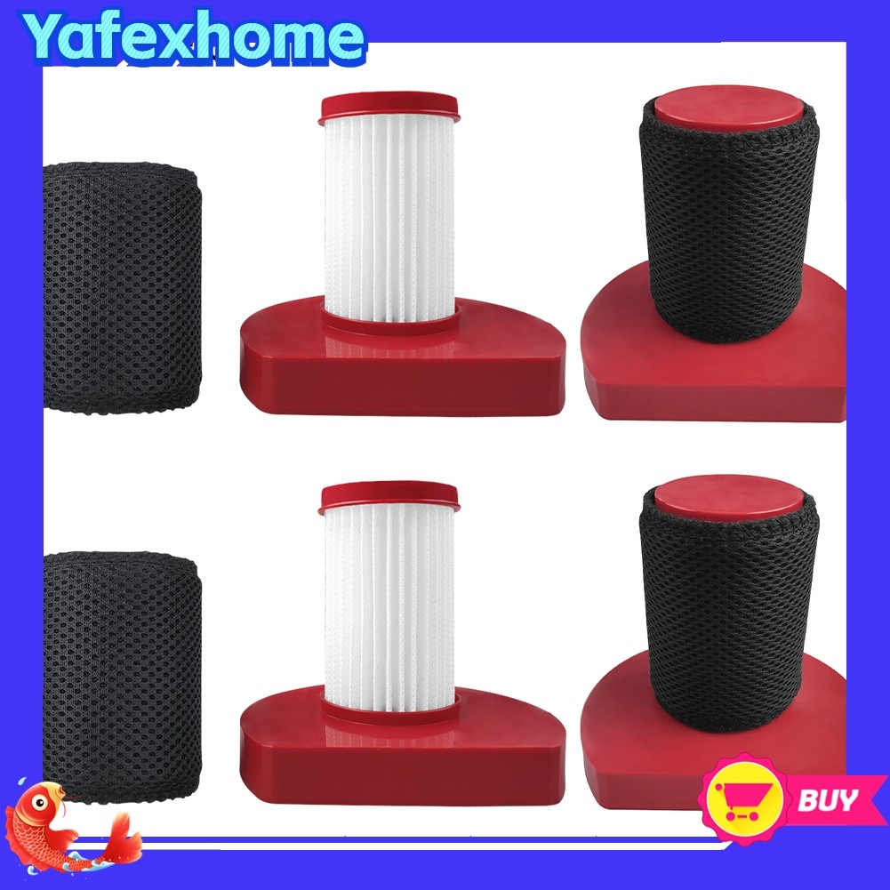 [YAFEXHM] ตัวกรองล้างทําความสะอาดได้สําหรับ Deerma DX888 เครื่องดูดฝุ่นในครัวเรือนแบบพกพาสําหรับ Dee