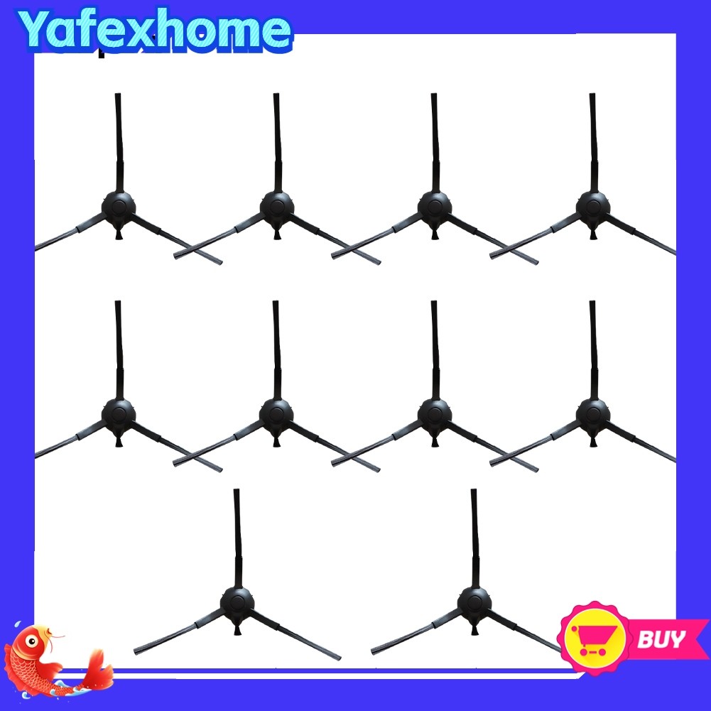 [YAFEXHM] 4/10 แพ็คสําหรับ R6 Slim/ XU6500 เครื่องดูดฝุ่นหุ่นยนต์แปรงด้านข้าง