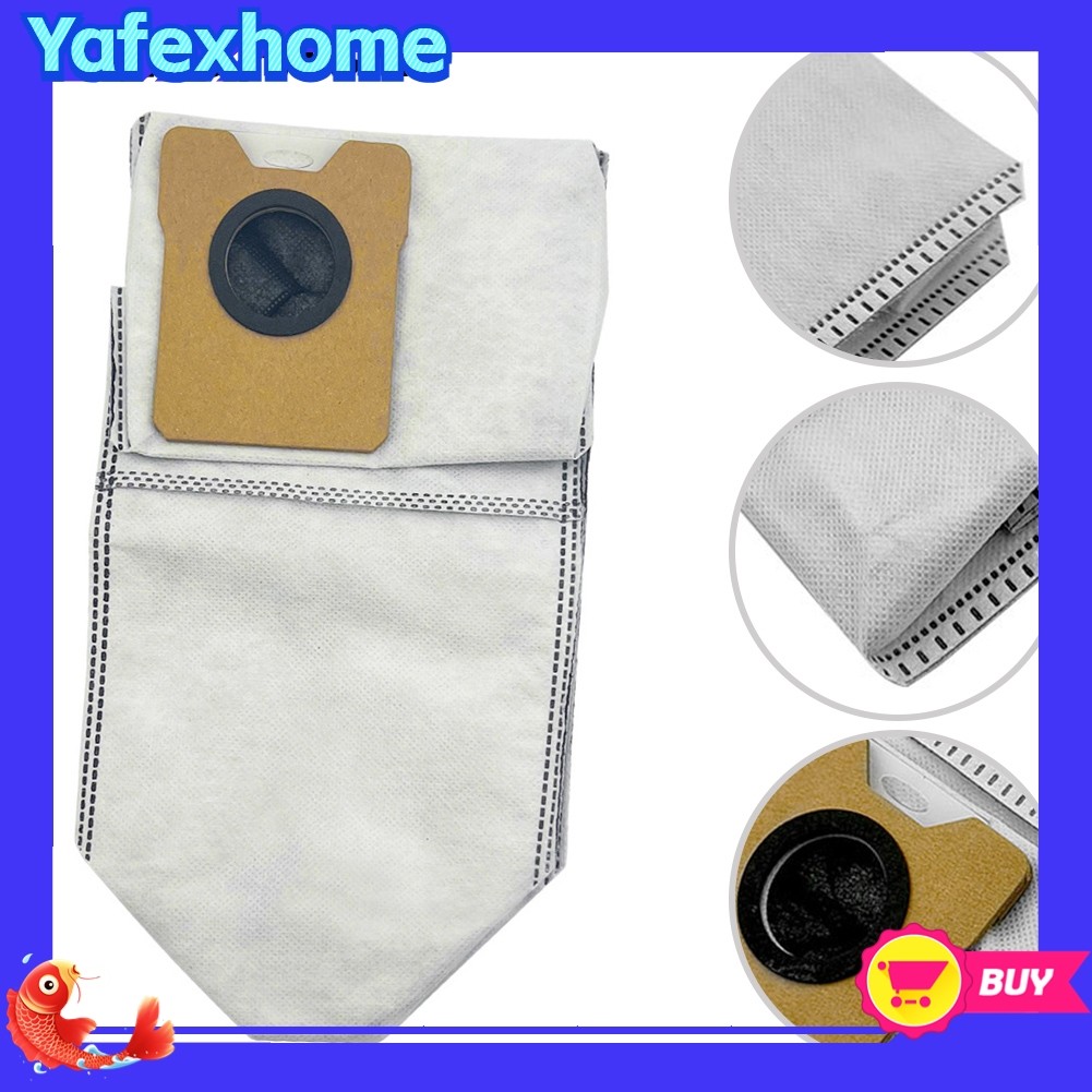 [YAFEXHM] 3.3L กระเป๋าความจุขนาดใหญ่สําหรับ eufy C10 / C20 สําหรับเครื่องดูดฝุ่น Omni