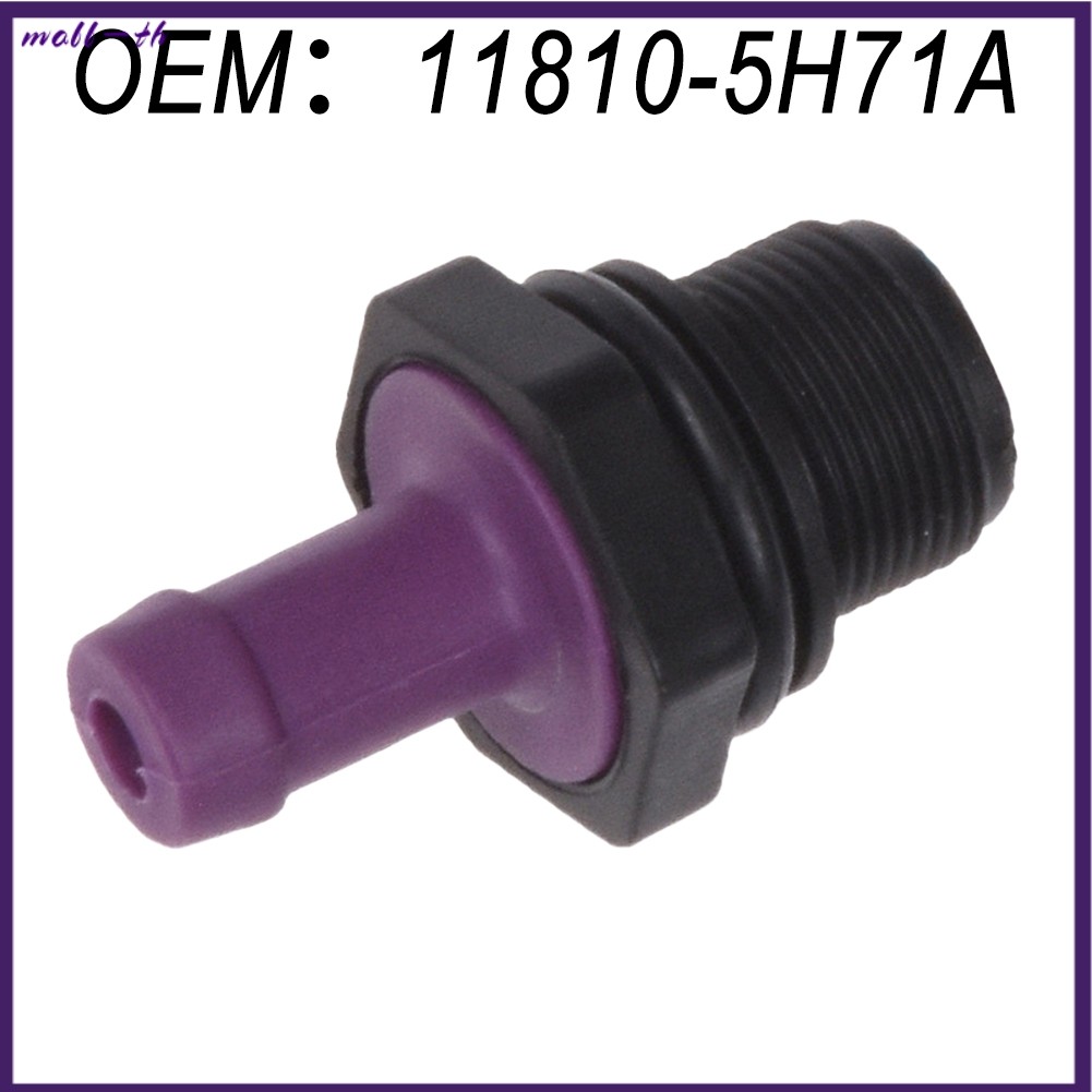 [mall-th] วาล์วไอเสียวาล์ว PCV สีม่วง 118105H71A สําหรับ Nissan สําหรับ Versa